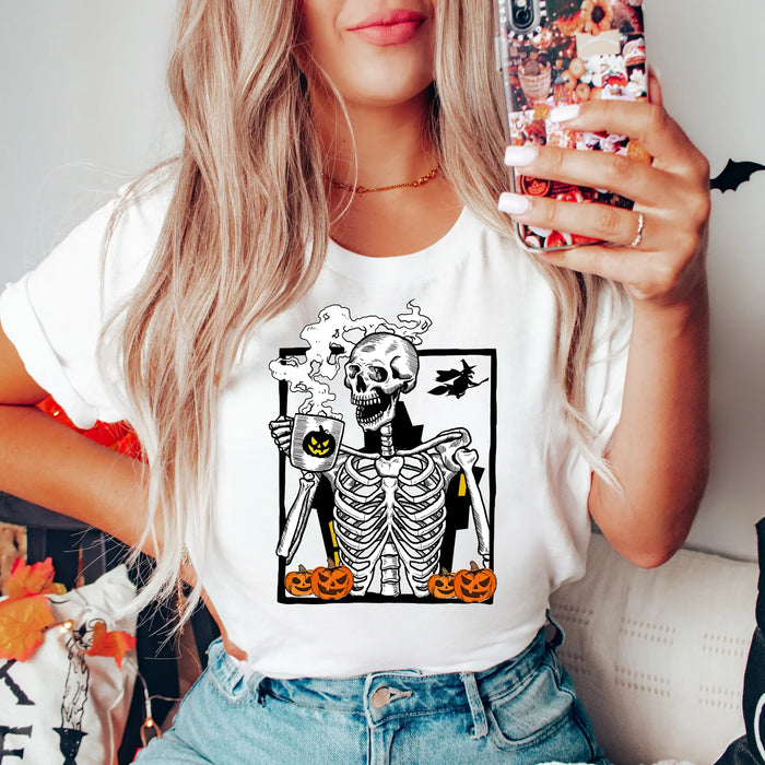 Skeleton Coffee Tee