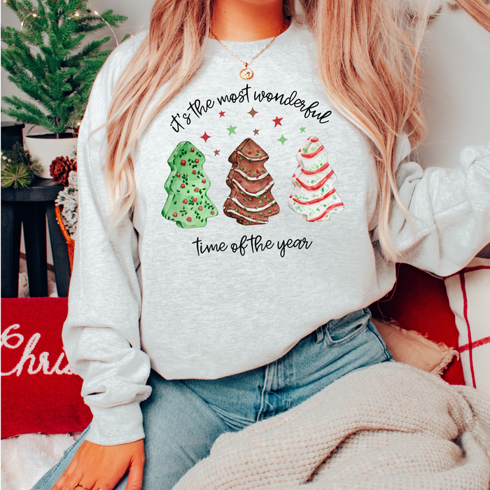 Christmas Tree Cakes Crewneck