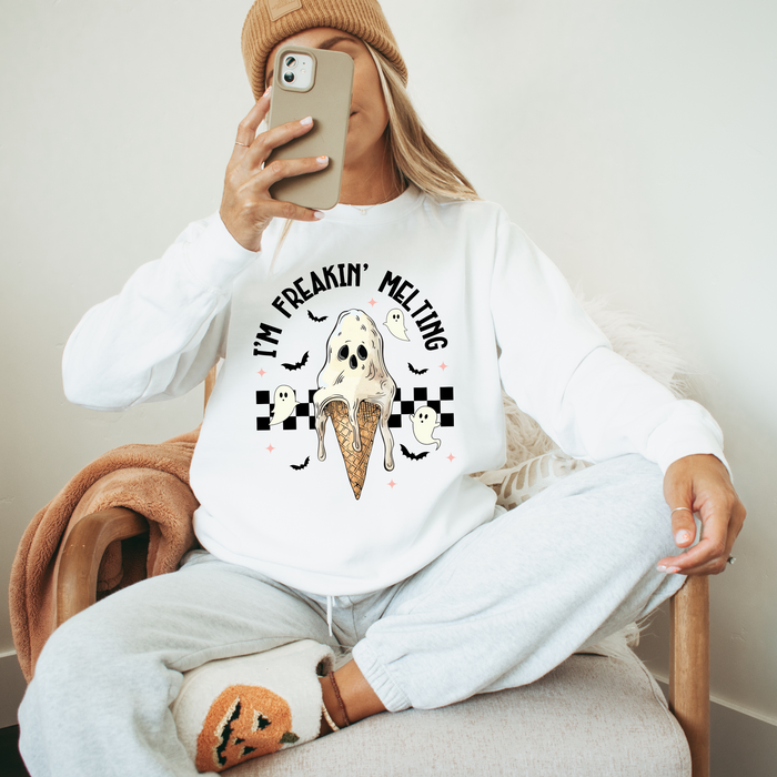 Halloween Melting Crewneck