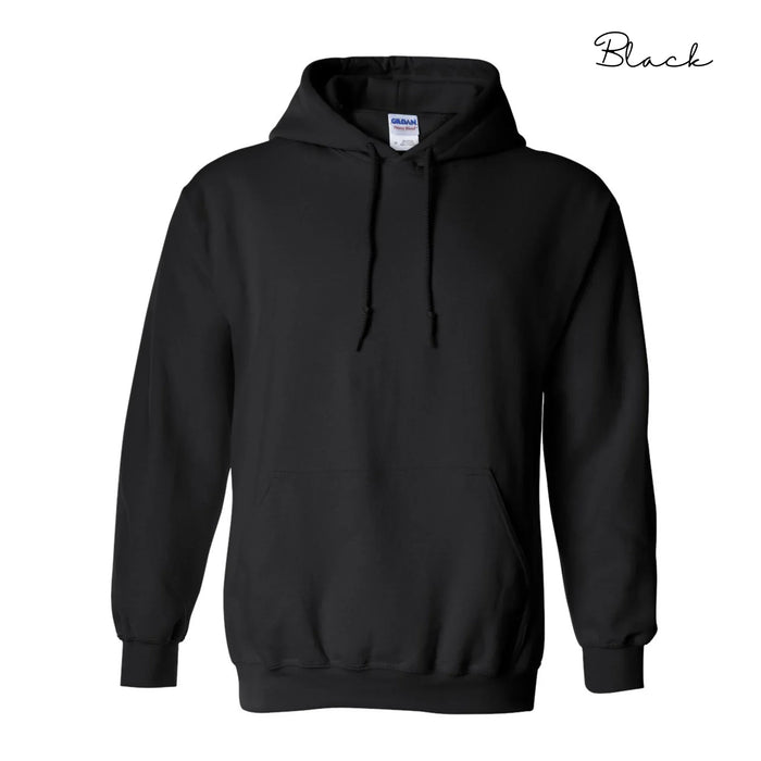 Dog Dad Hoodie Distressed Paw Print