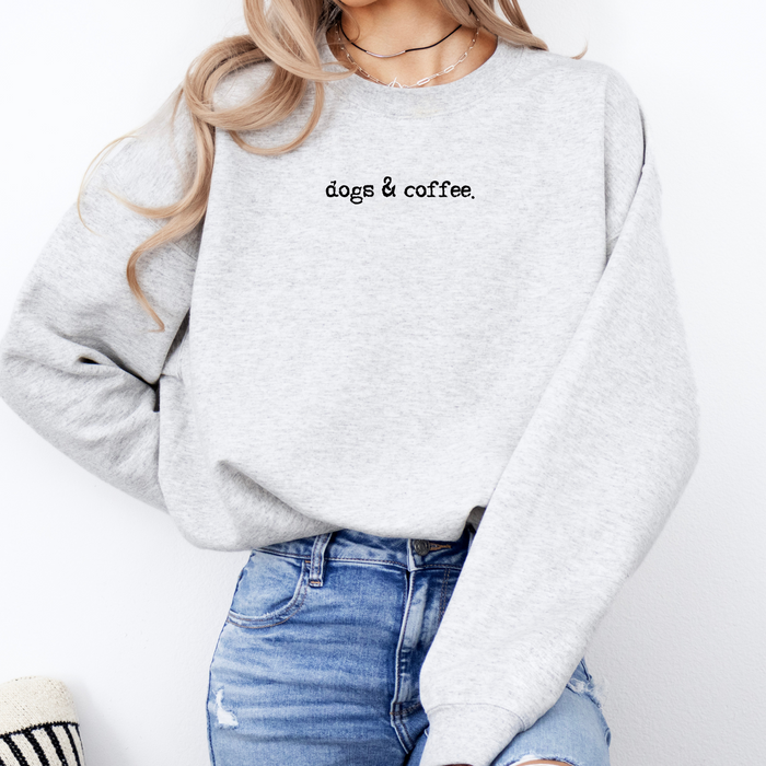 Dogs & Coffee Crewneck