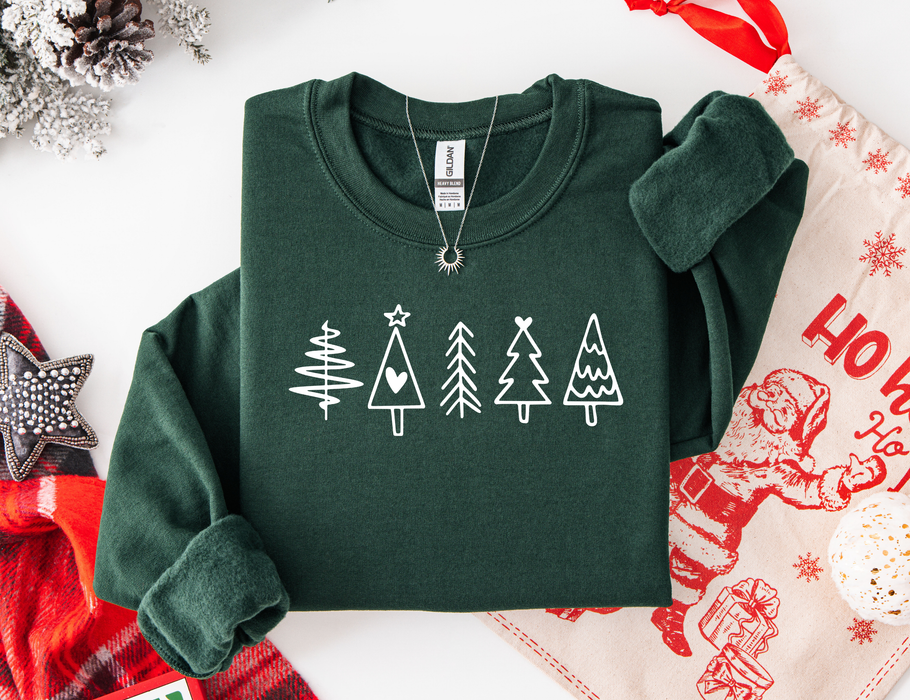 Christmas Trees Crewneck