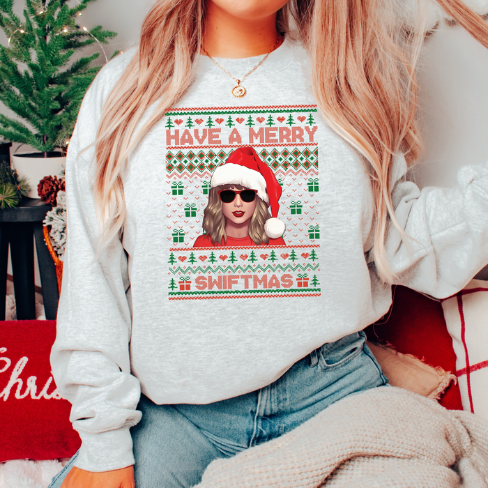 TS Christmas Sweater Crewneck