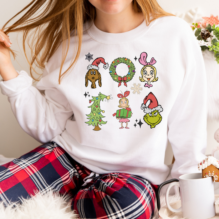 Grinch Images Crewneck