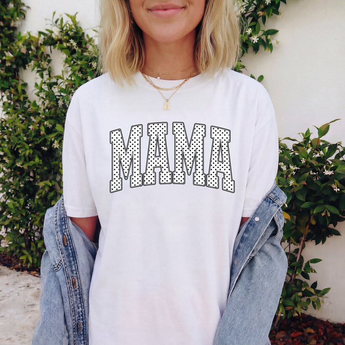 Mama Polka Dot Tee