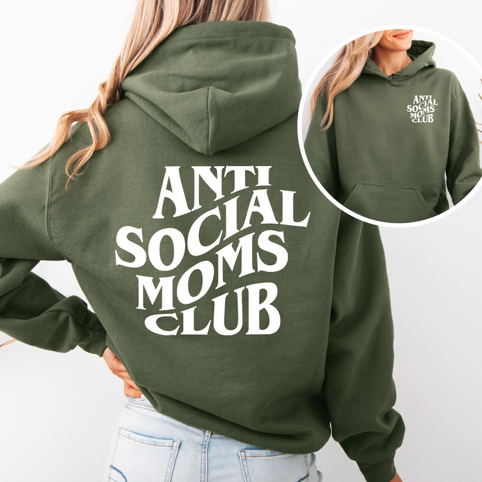 Anti Social Moms Club Hoodie