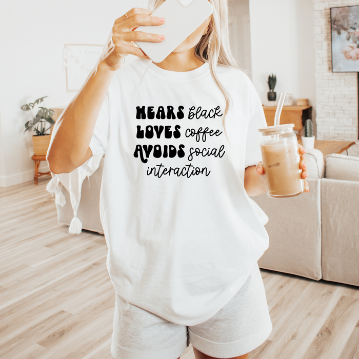 Loves Coffee Tshirt