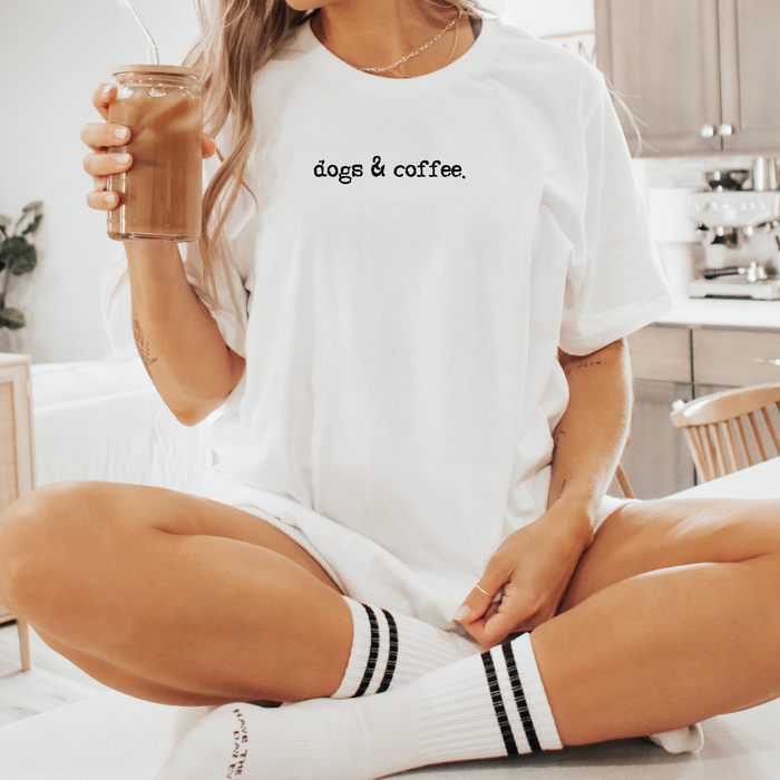 Dogs & Coffee Tshirt