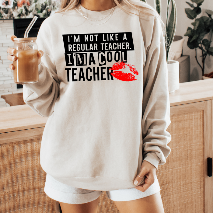 Not A Regular Teacher Crewneck