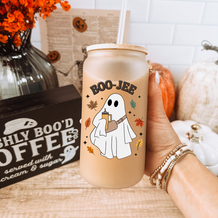 Fall Boo-Jee ♡ 16oz Glass - Clear or Frosted