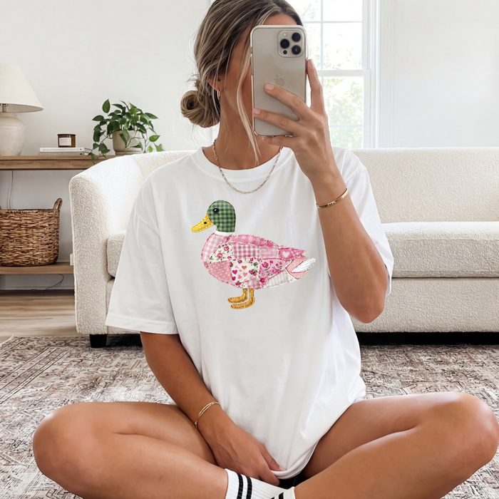 Patchwork Duck (Printed Tee)