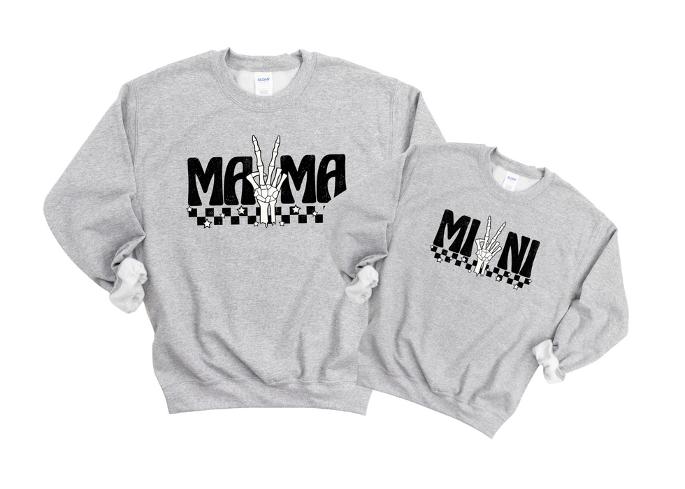 Mama & Me (Skull) Sweater