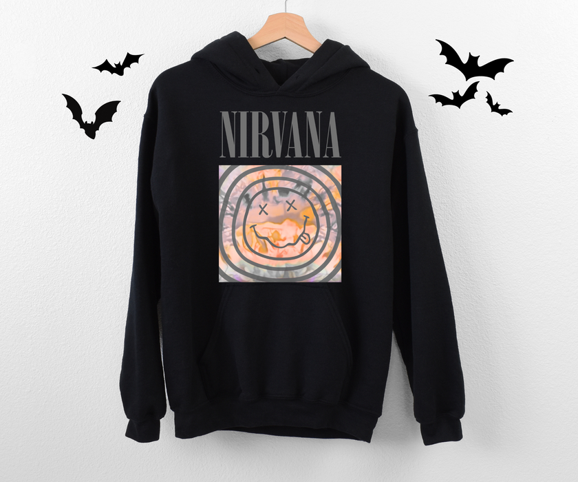 Youth Hoodie - Halloween N*rvana Smiley