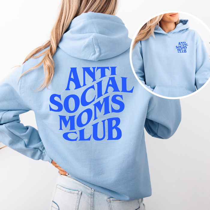 Anti Social Moms Club Hoodie (Selected Color Combos)