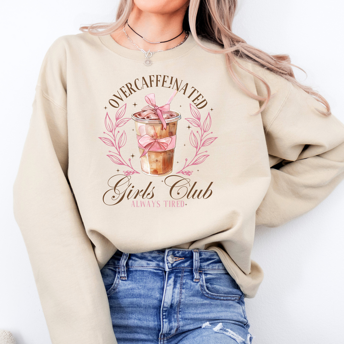 Overcaffeinated Crewneck