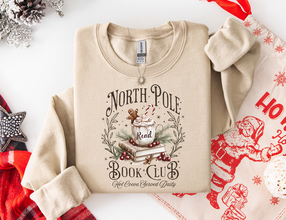Adult Sizing "North Pole Reading" - RR Fundraiser