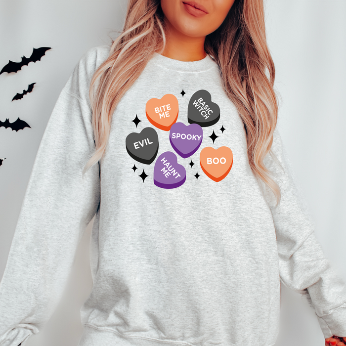 Halloween Hearts Crewneck