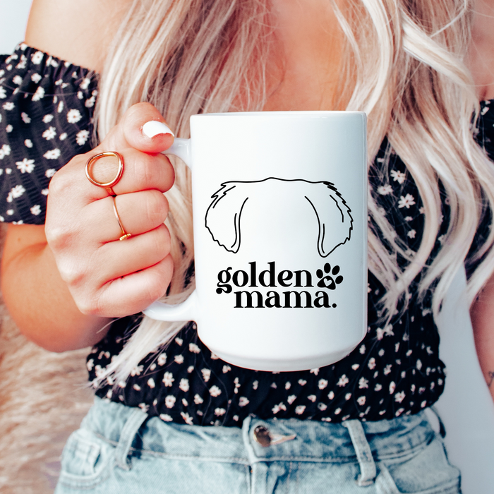 Golden Mama Mug