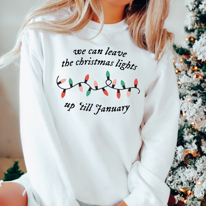 Christmas Lights Crewneck