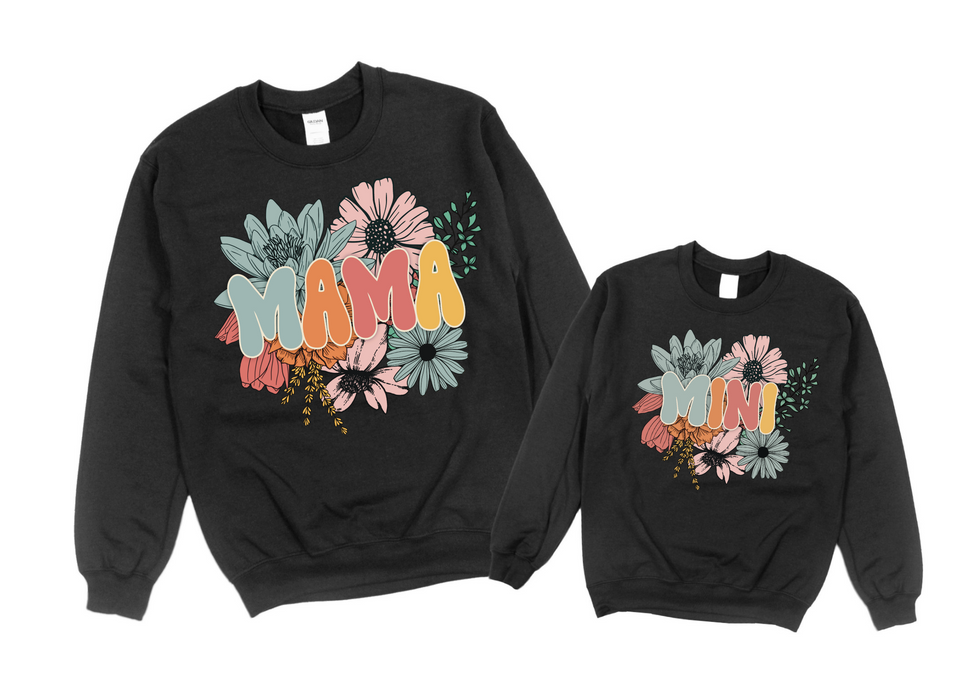 Mama & Me (Floral) Sweater