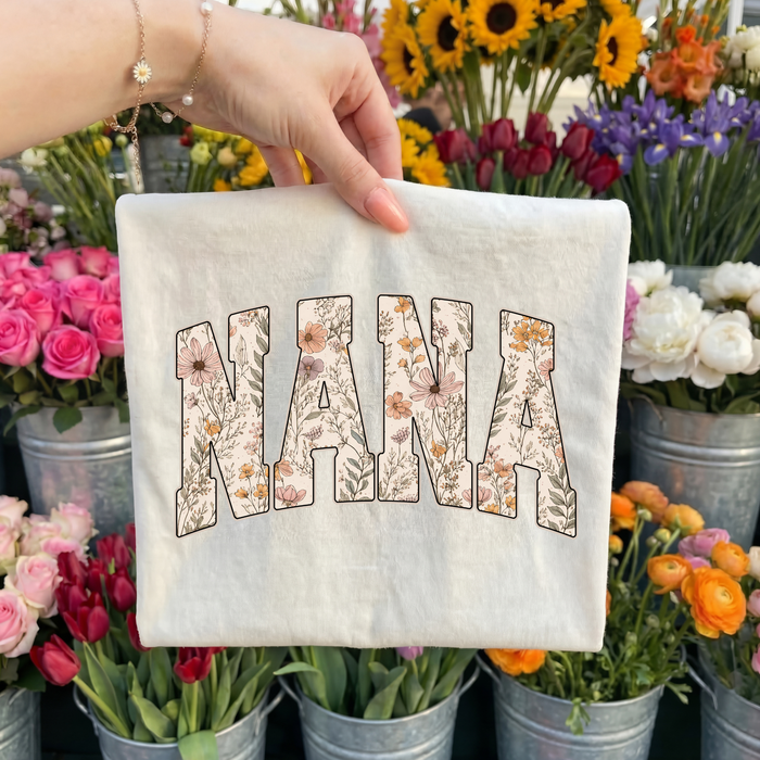 Nana Floral Tee