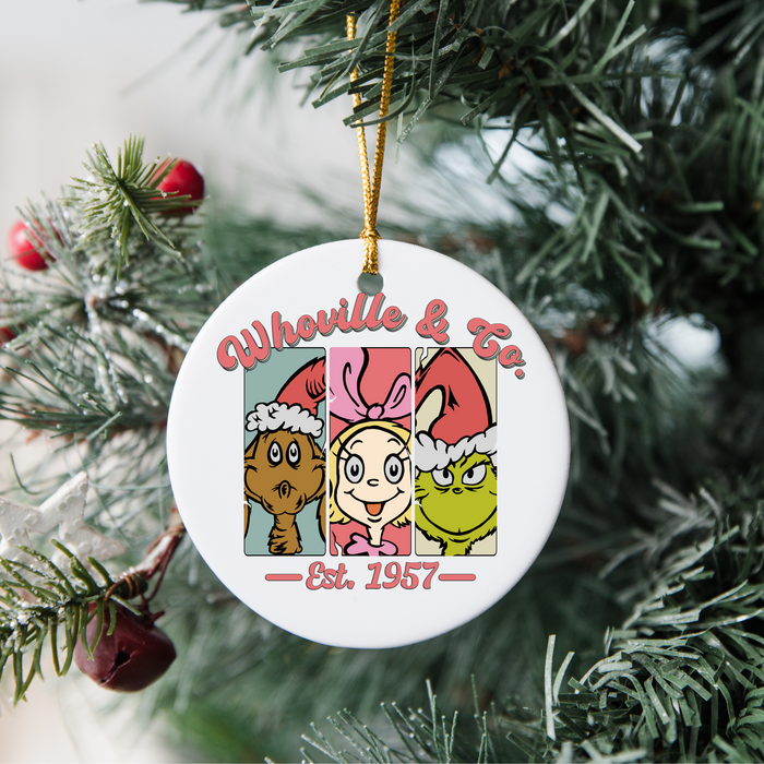 Printed Christmas Ornaments