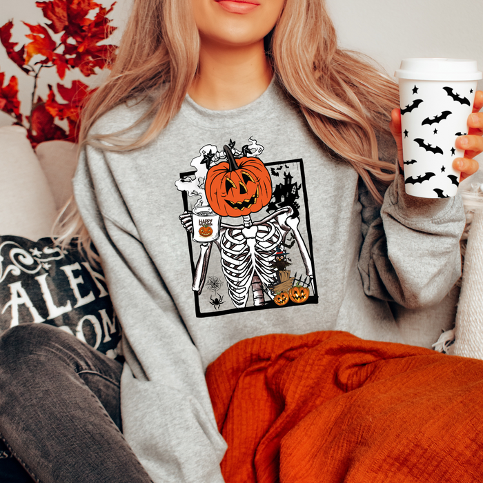 Pumpkin Head Crewneck