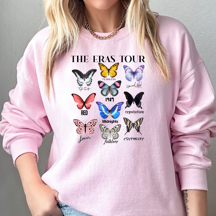 Eras Butterflies Crewneck