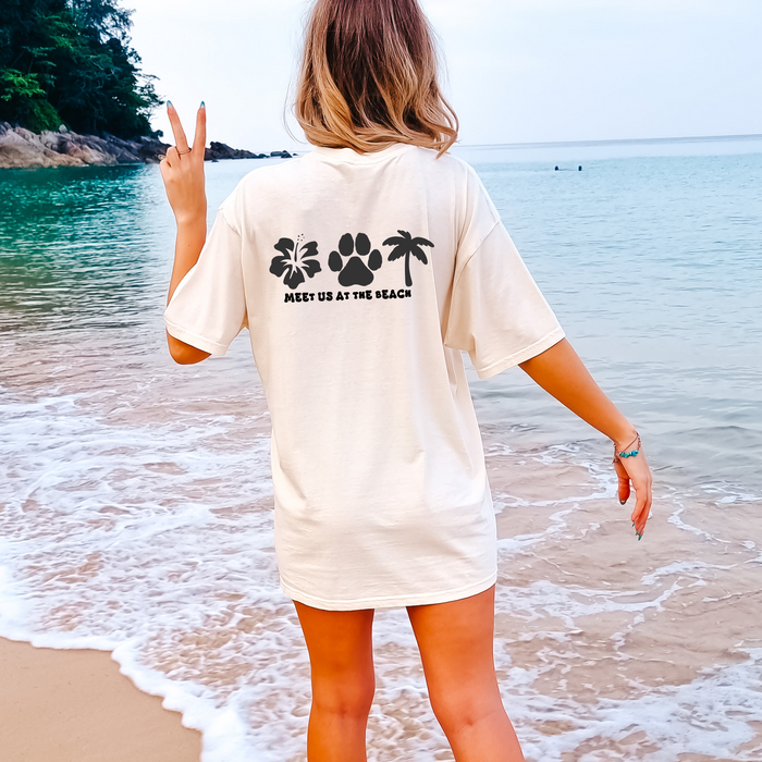 Meet Us At The Beach Tshirt