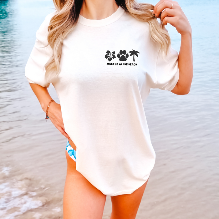 Meet Us At The Beach Tshirt