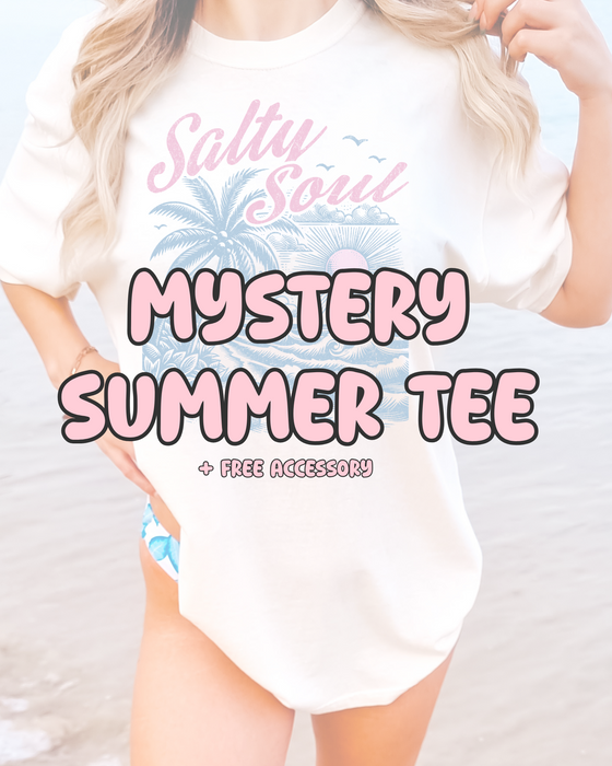 MYSTERY SUMMER TEE! + free accessory!&nbsp;