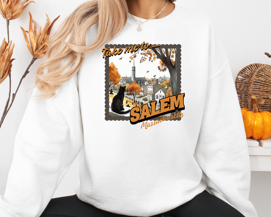 Take Me To Salem, MA Crewneck