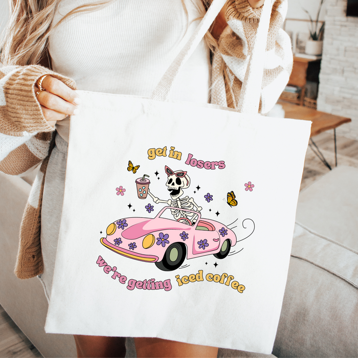 Get In Losers ♡ Canvas Tote