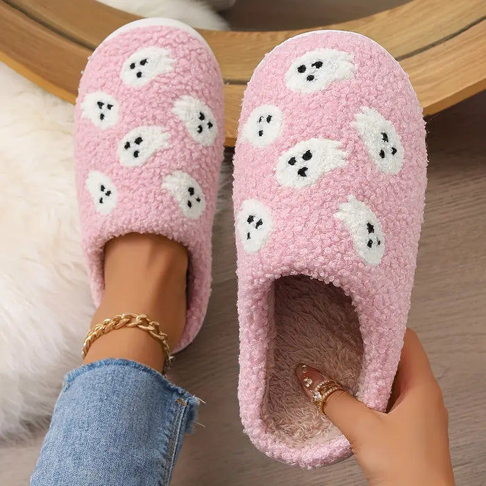 Ghost Slippers Adult