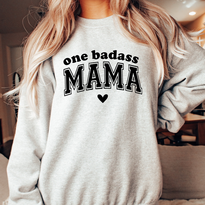 One Badass Mama Crewneck