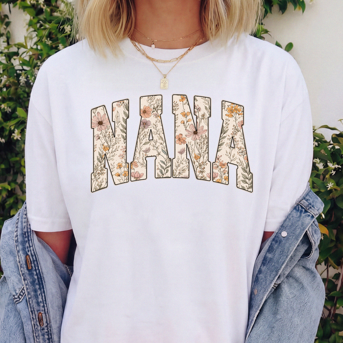 Nana Floral Tee