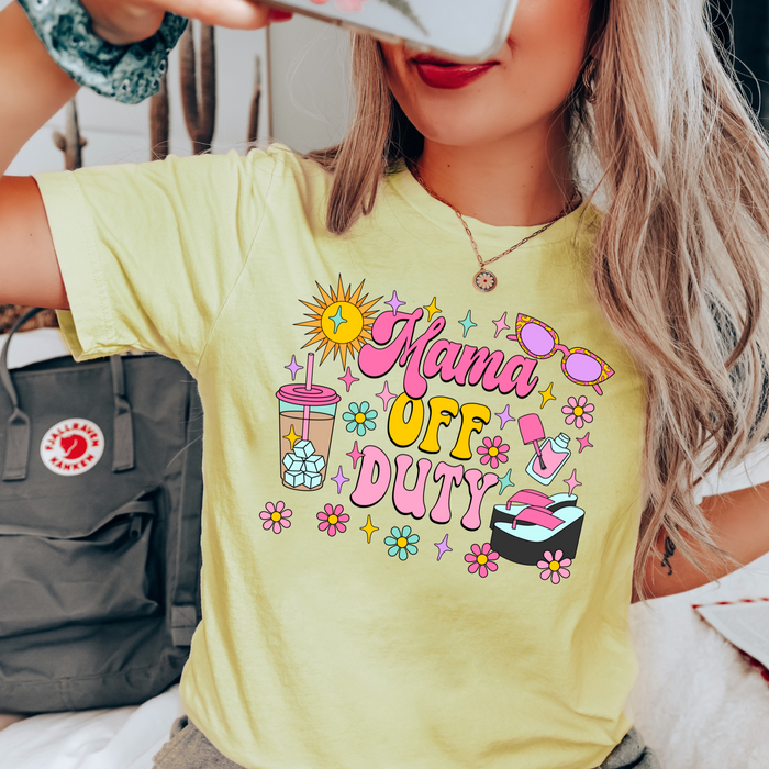 Mama Off Duty Tee