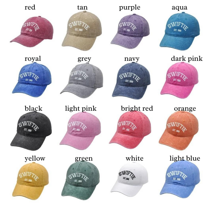 Swiftie Baseball Caps