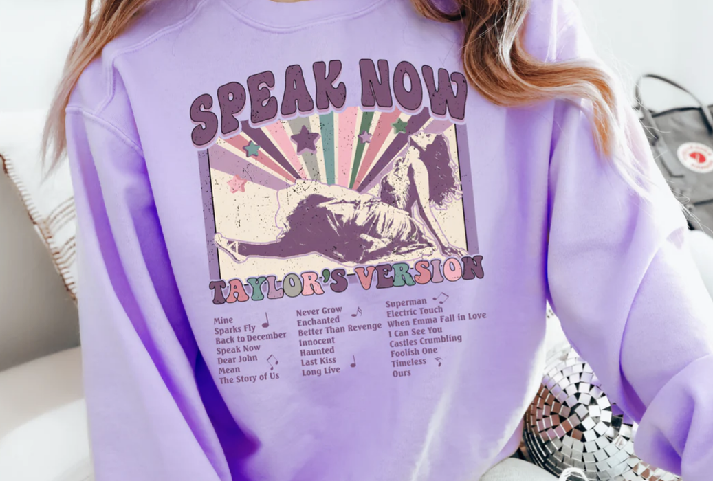 Speak Now Crewneck