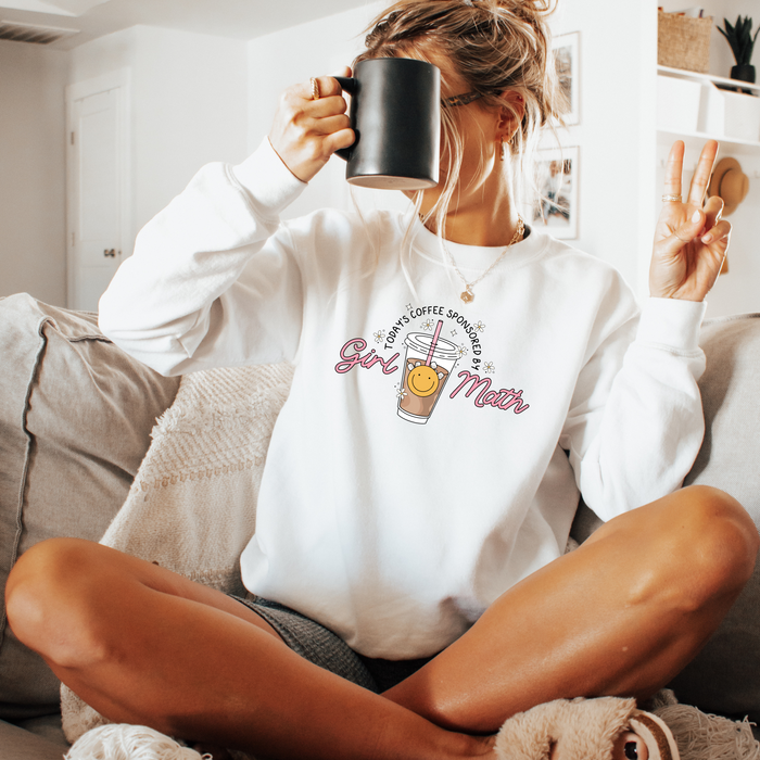 Girl Math Coffee Crewneck