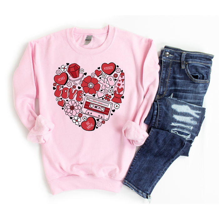 Valentine Images Crewneck