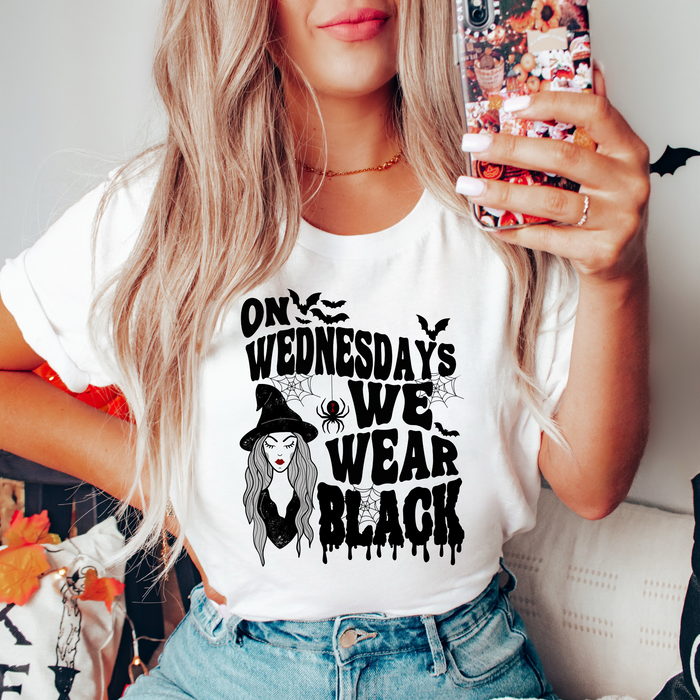 On Wednesdays We Wear Black Tee