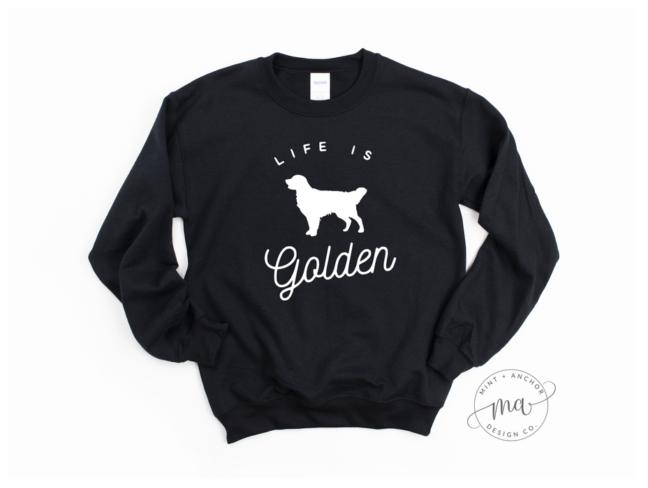 Life Is Golden Crewneck