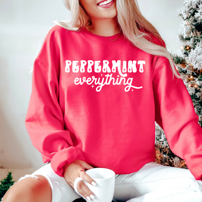 Peppermint Everything Crewneck