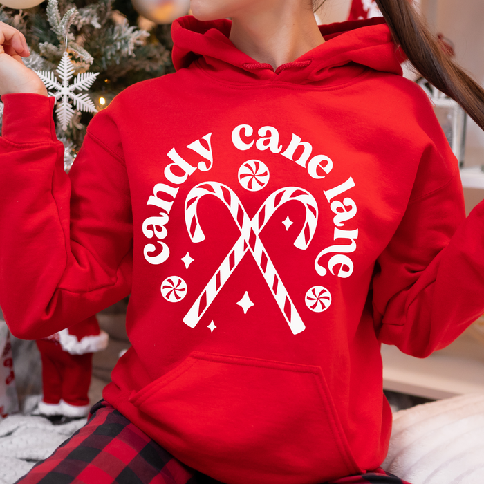 Candy Cane Lane  Youth Sweatshirt