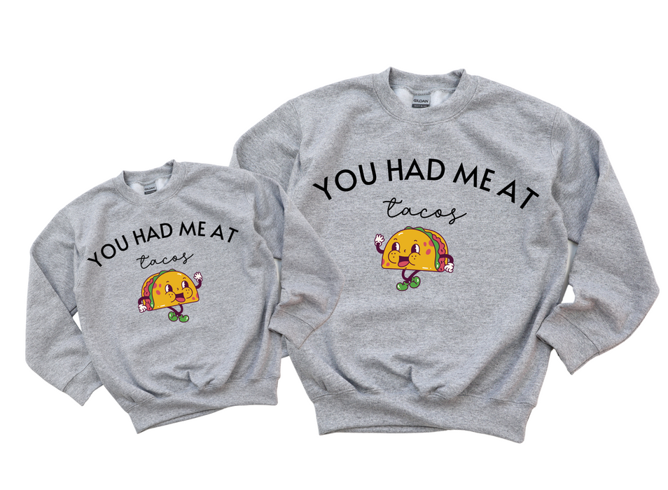 Mom & Me Crewneck - Tacos