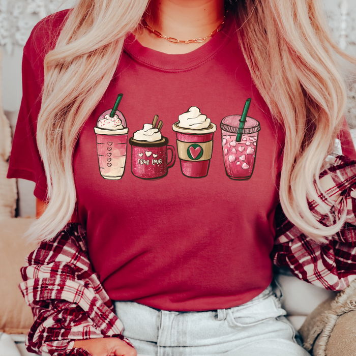 Valentine Coffee Tee
