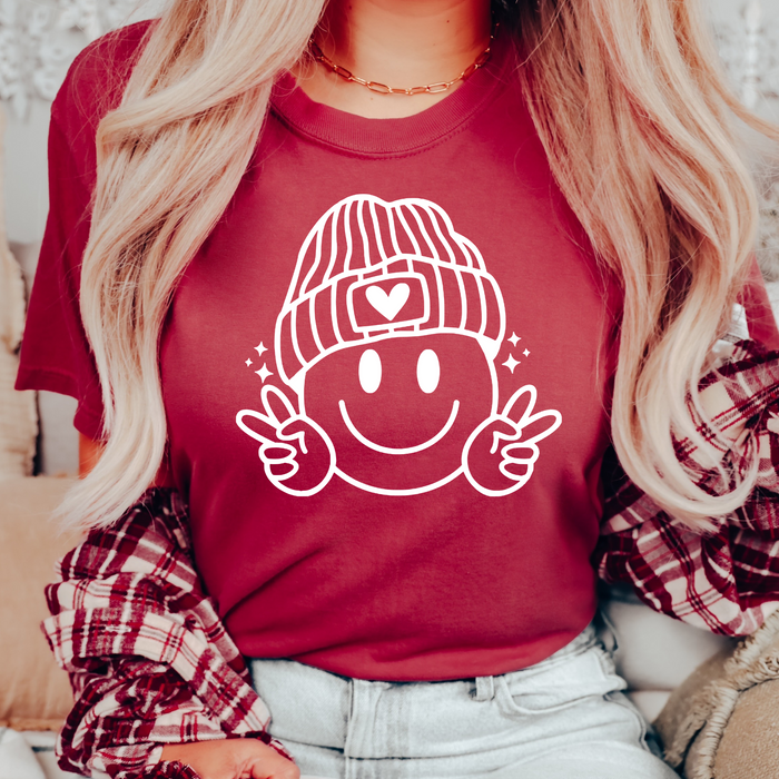 Valentine Smiley Tee