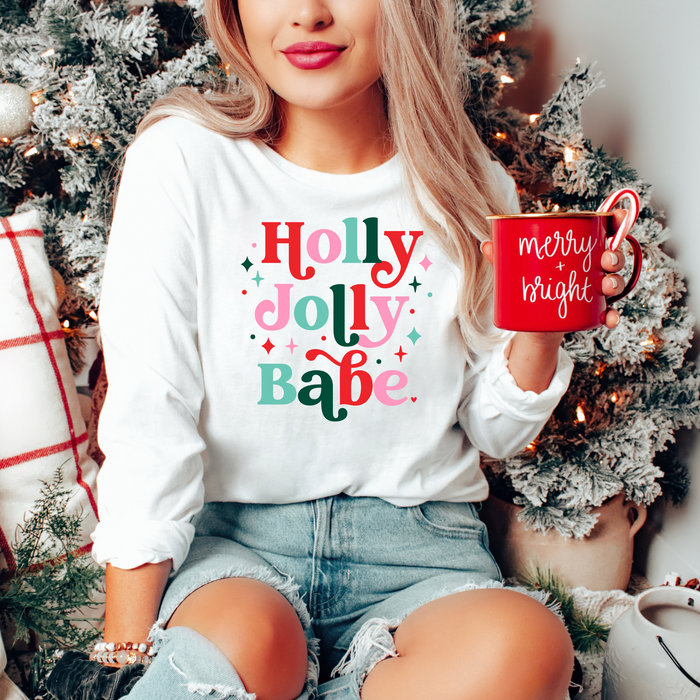 Holly Jolly Babe Crewneck