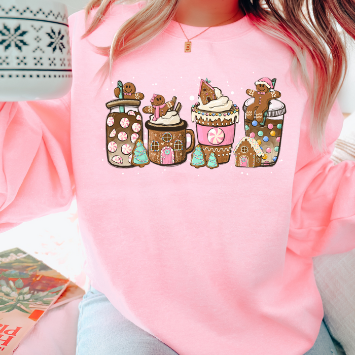 Gingerbread Drinks  Crewneck